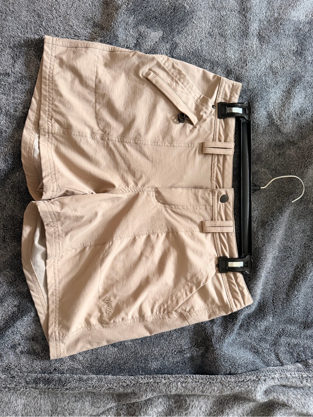 WHIT Beige Athletic Women's Shorts